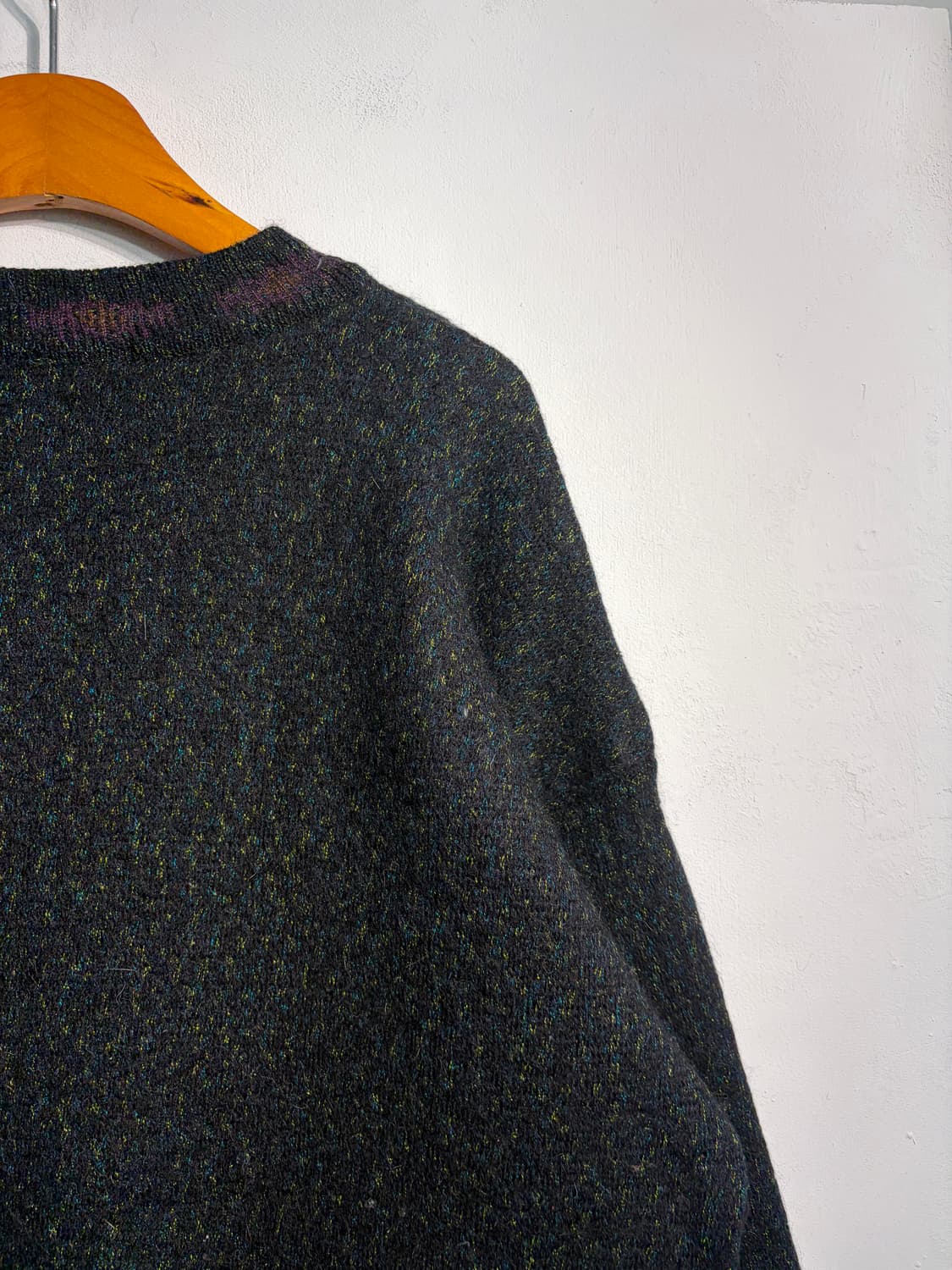 wool 90% 자수 니트 L 상품이미지7