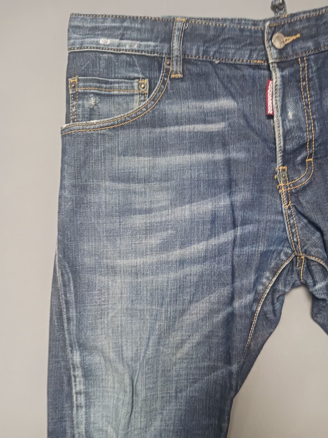 [34] 디스퀘어드2 녹워싱 M 부블레진 청바지 상품이미지2