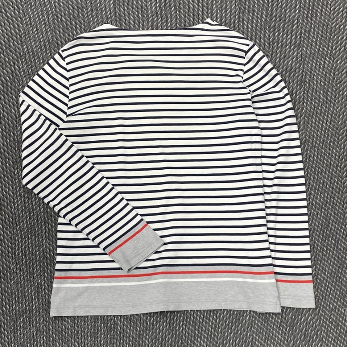 라코스테 자수 패치 스트라이프 롱슬리브 v0304 상품이미지2