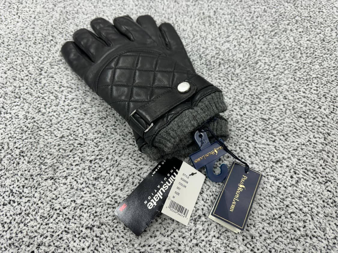 [새상품] 폴로 랄프로렌 램스킨 퀼팅장갑 상품이미지2