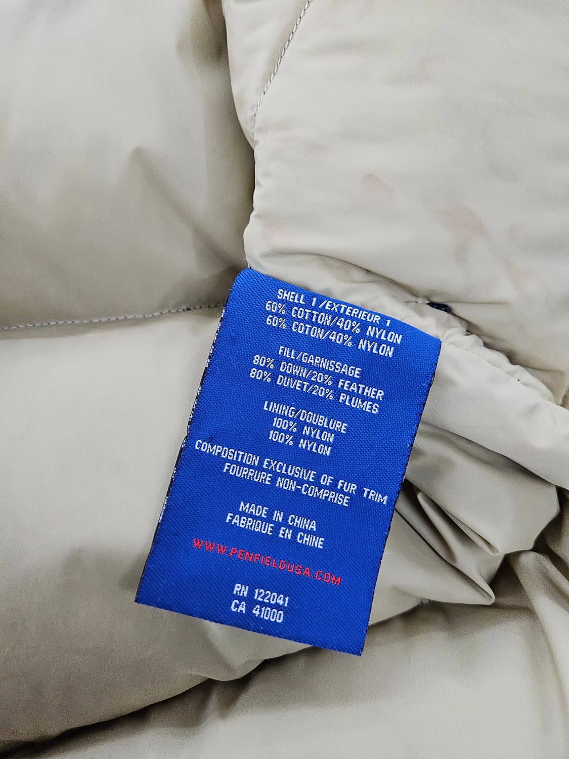 펜필드 락울 베스트 다운 베스트 패딩 조끼 M 상품이미지6