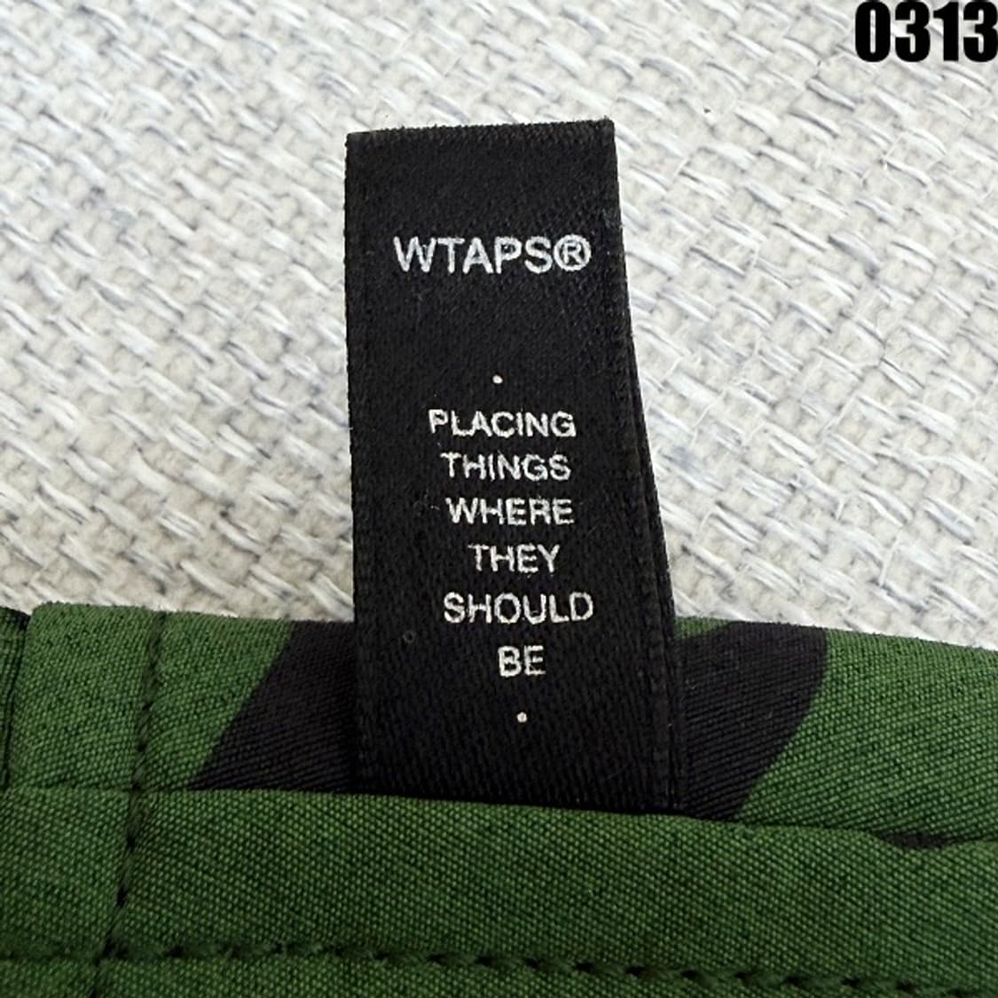 WTAPS 더블탭스 카모플라주 윈드브레이커 자켓 M 0313  상품이미지9