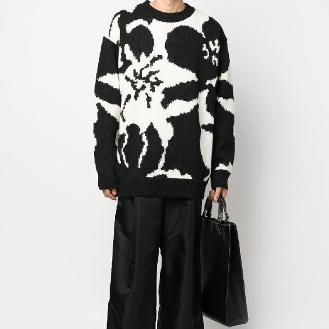 DRIES VAN NOTEN 드리스반노튼 벨기에산 양모 울니트 XL 상품이미지9