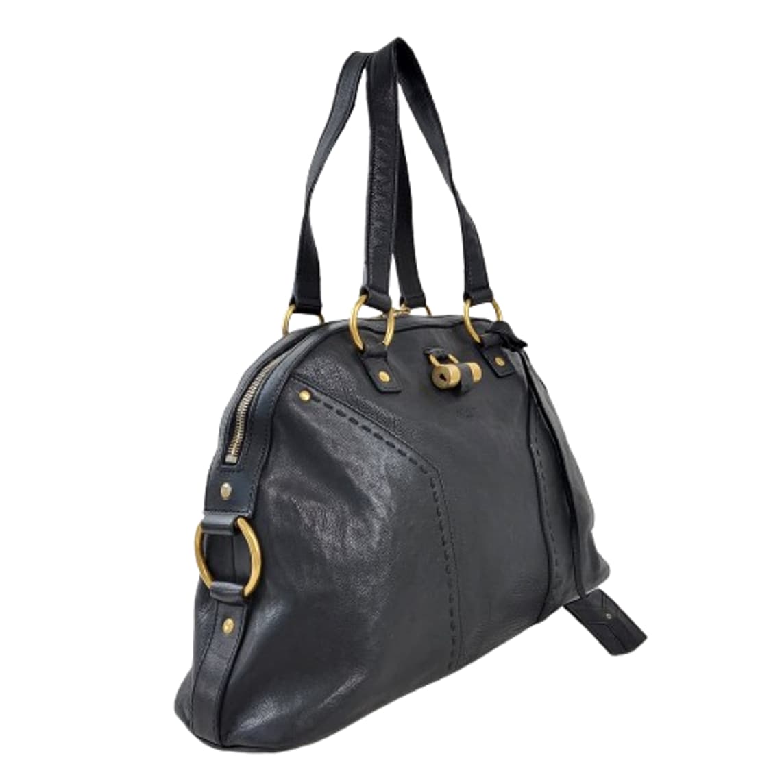 정품 생로랑(입생로랑) 뮤즈백 블랙 미듐 상품이미지2