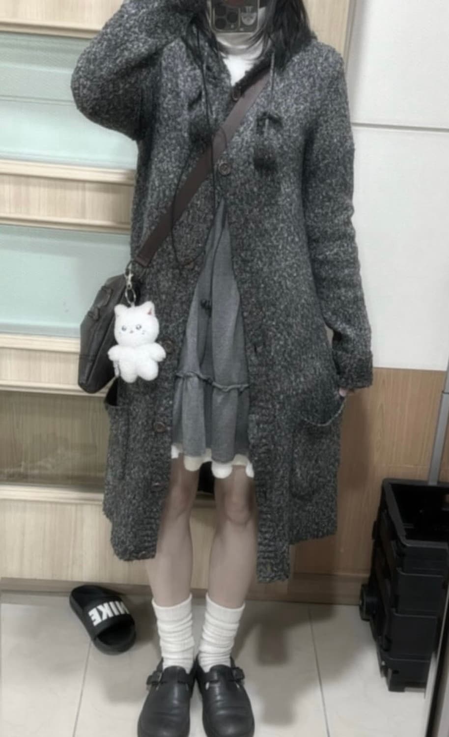 사와코깔 가디건 상품이미지2