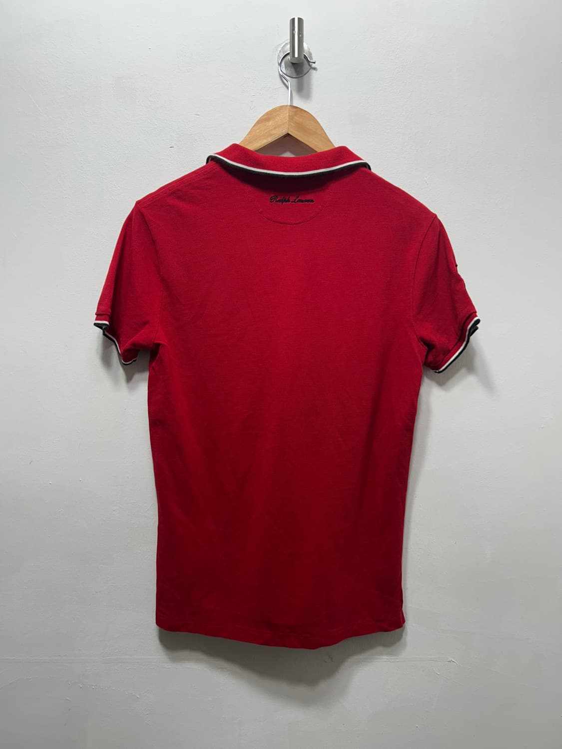 랄프로렌 폴로 레드 셔츠 반팔 빅포니 M  상품이미지2