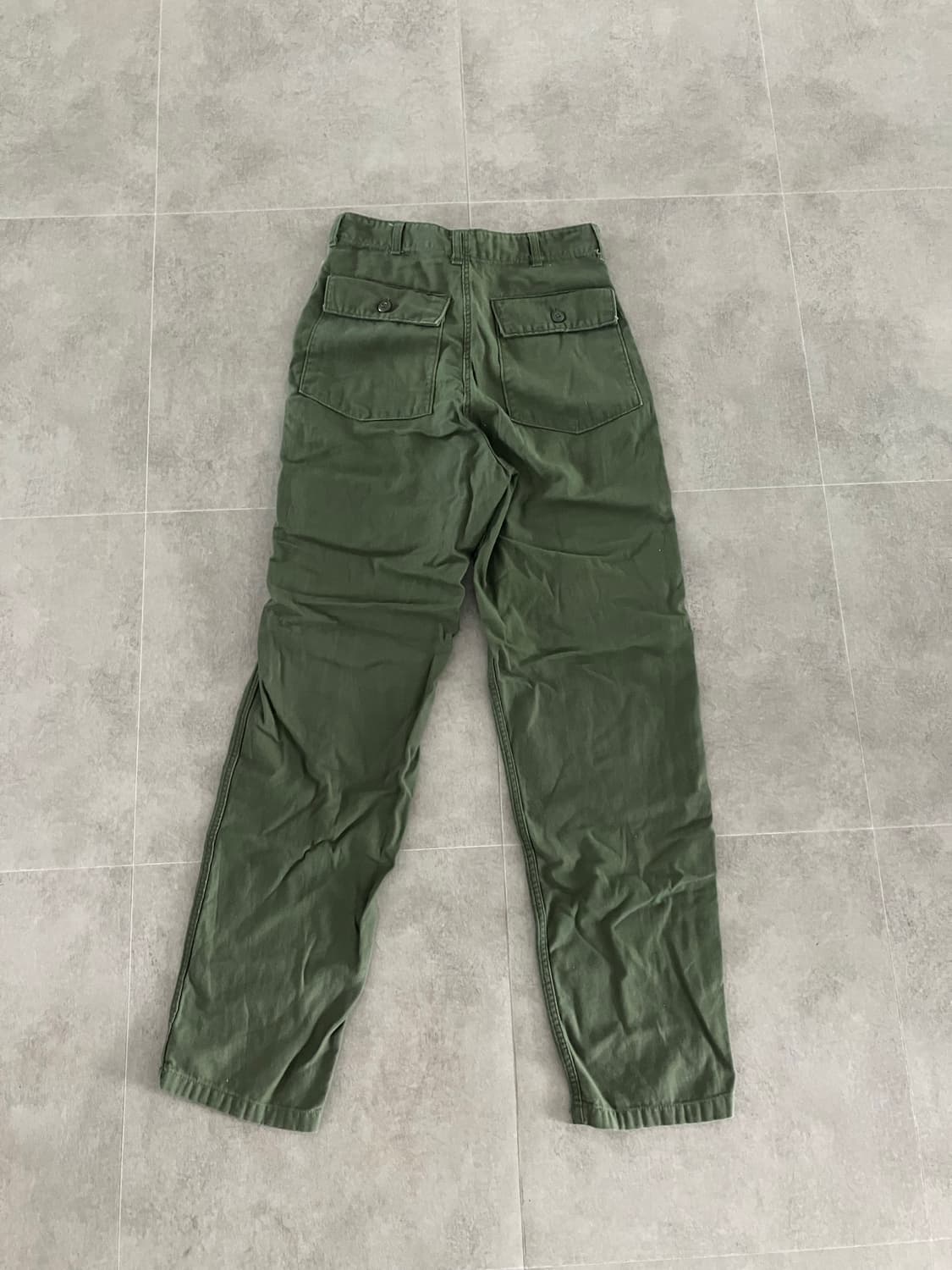 70s us army og107 퍼티그 팬츠 상품이미지4