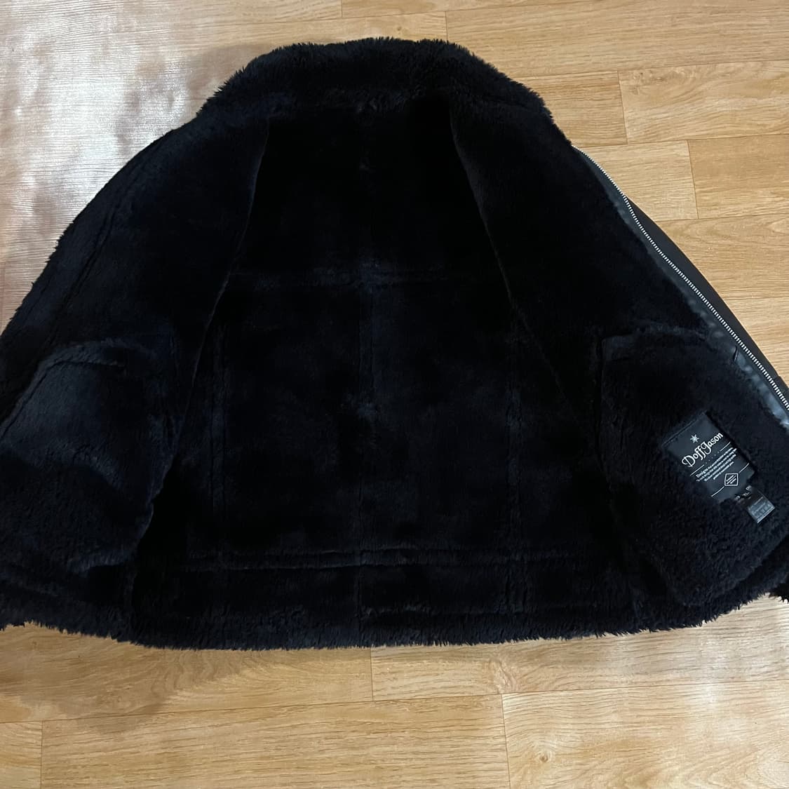 [107] 도프제이슨 비건 무스탕 자켓 상품이미지8