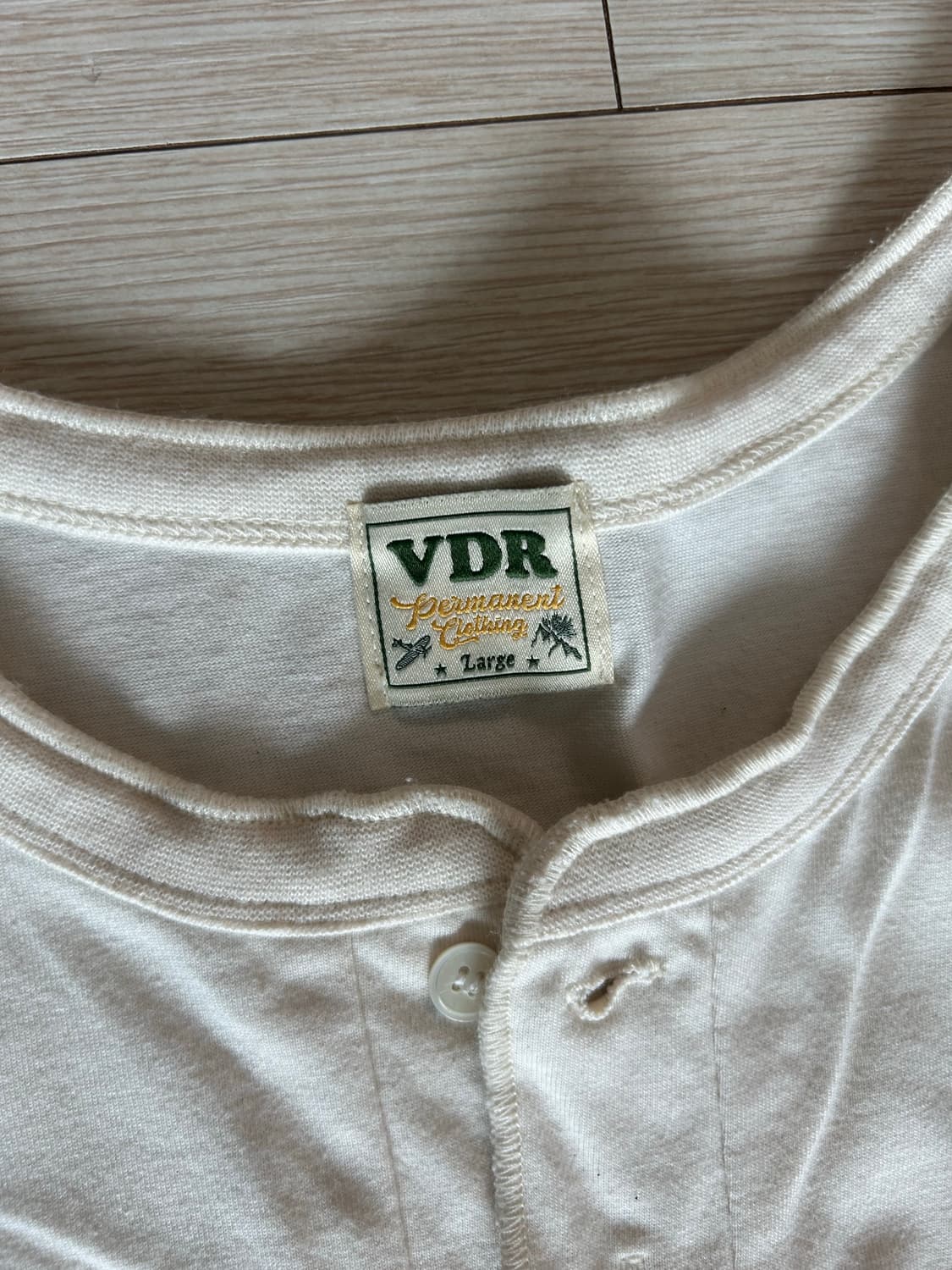 VDR 반팔 헨리넥 L 상품이미지2