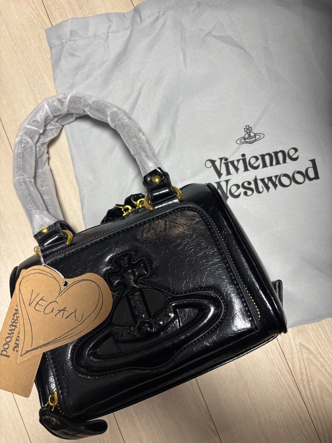 비비안웨스트우드 토트백 블랙 새제품 상품이미지1