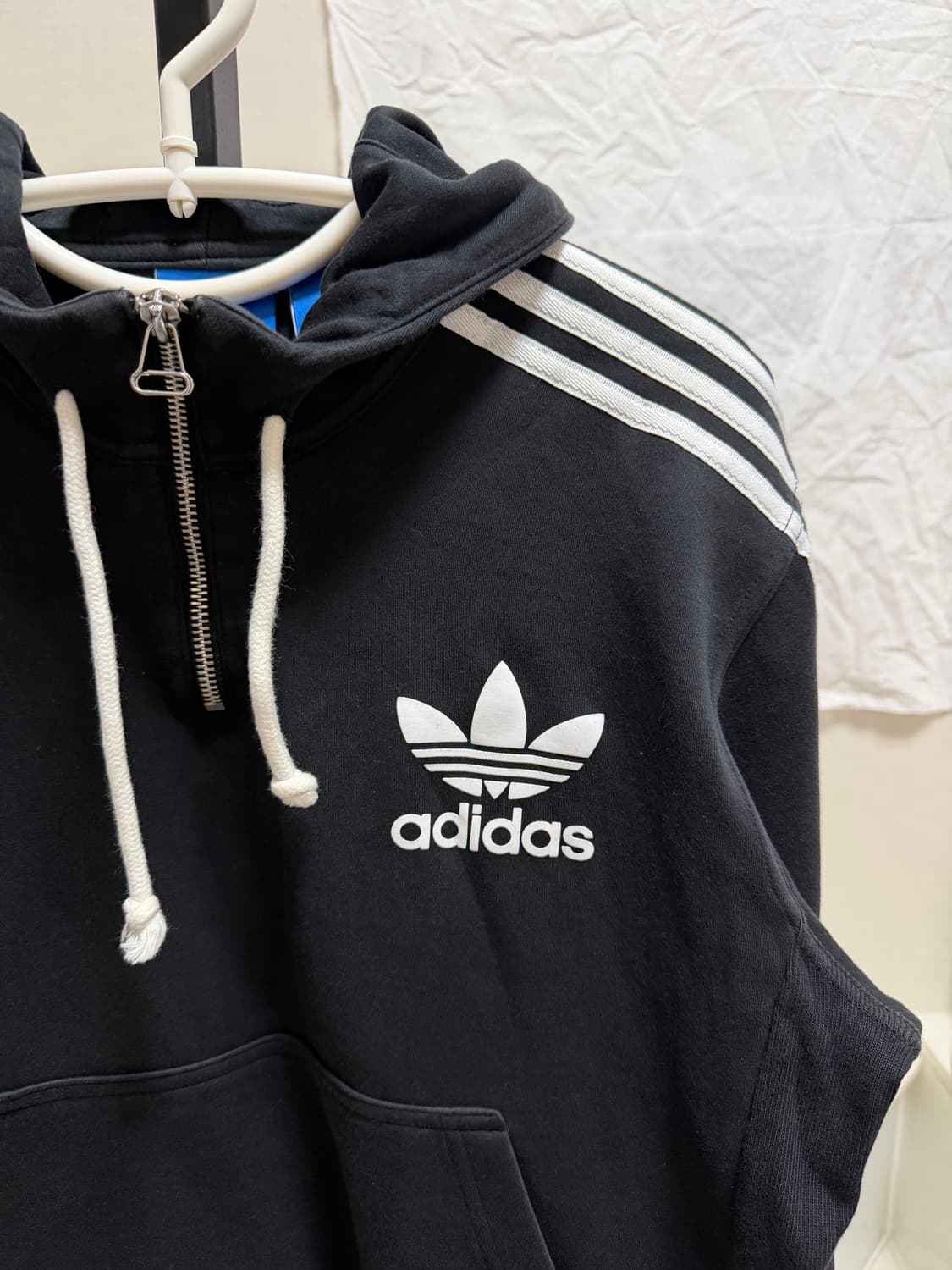 아디다스 하이넥 삼선 파이어버드 후드티 상품이미지2