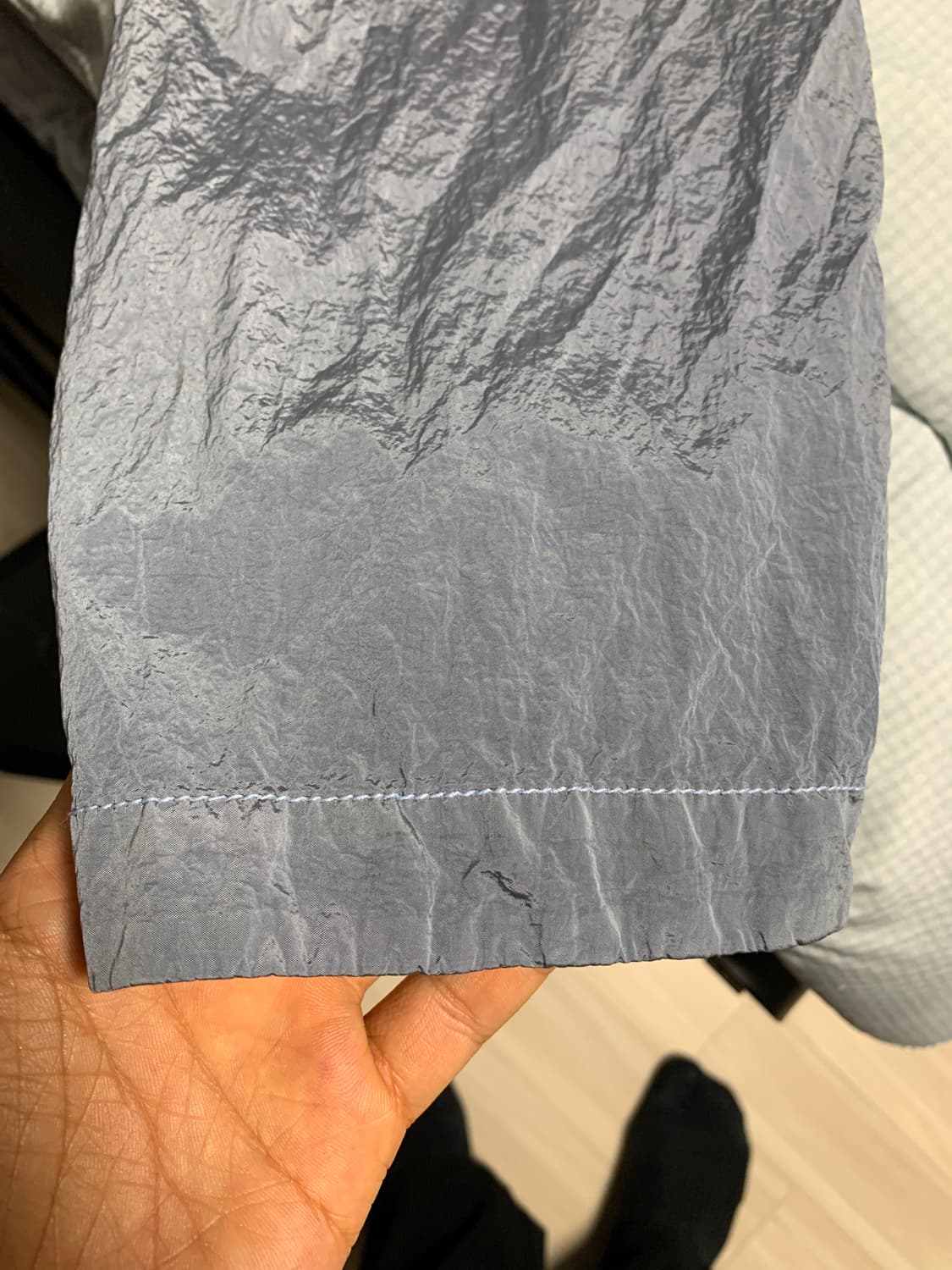 스톤아일랜드 나일론메탈 오버셔츠 스카이블루 XL 상품이미지5