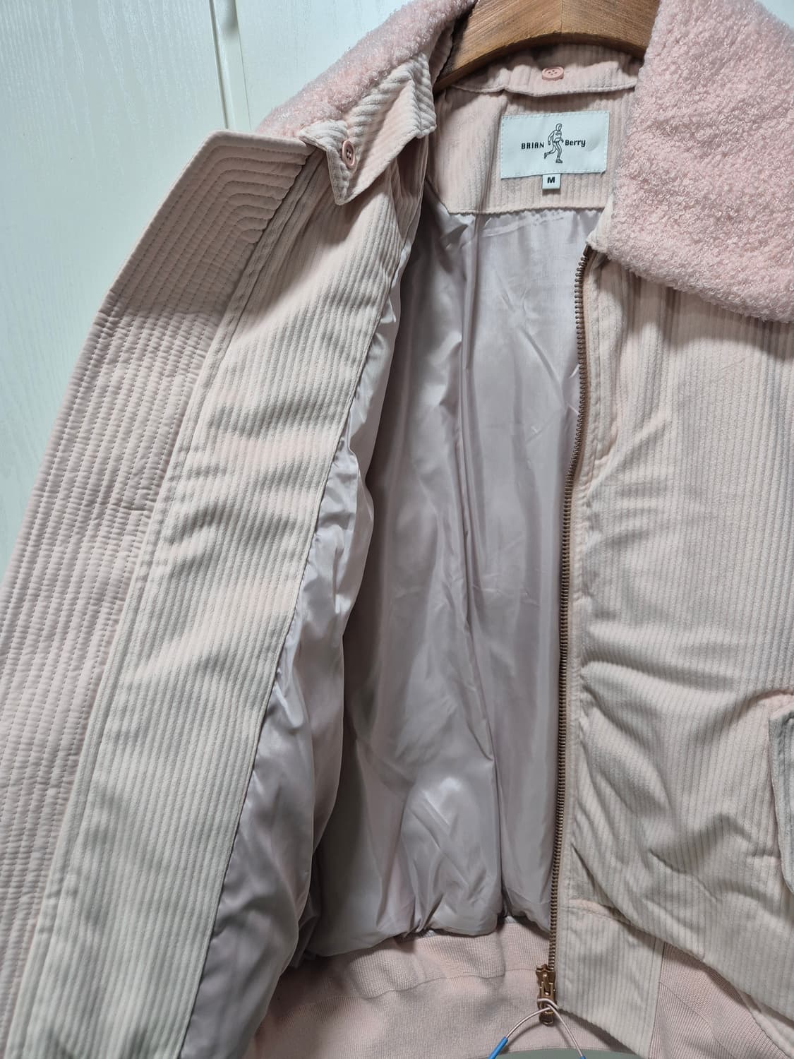 빈티지 OOTT. 핑크 코듀로이 점퍼 상품이미지6