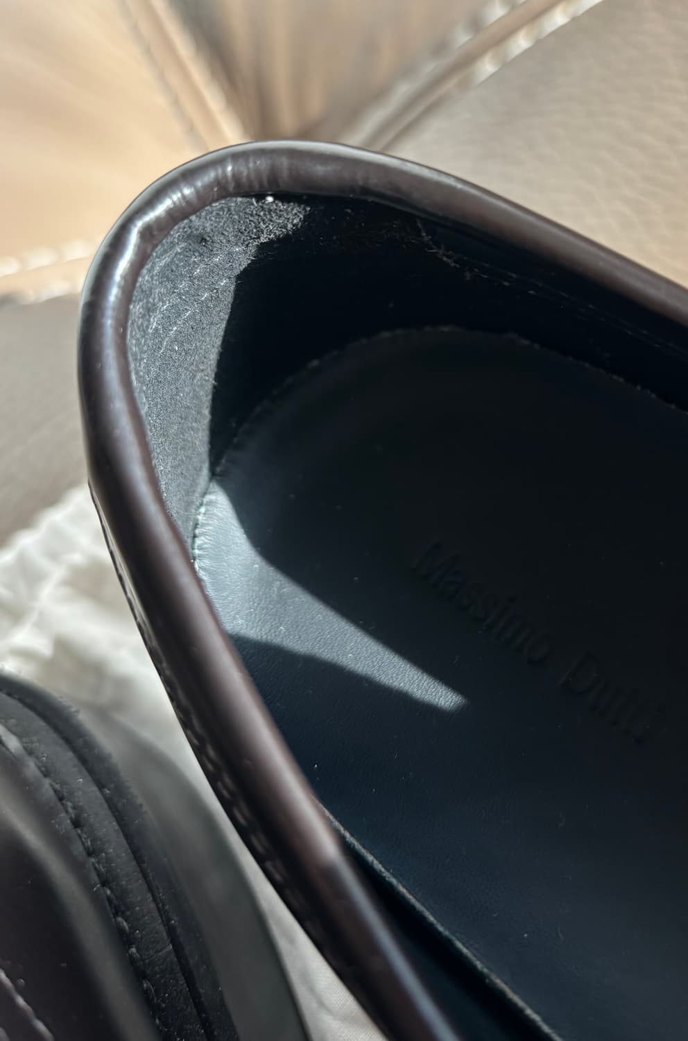 마시모두띠 레더 페니 로퍼 42(270) 상품이미지5