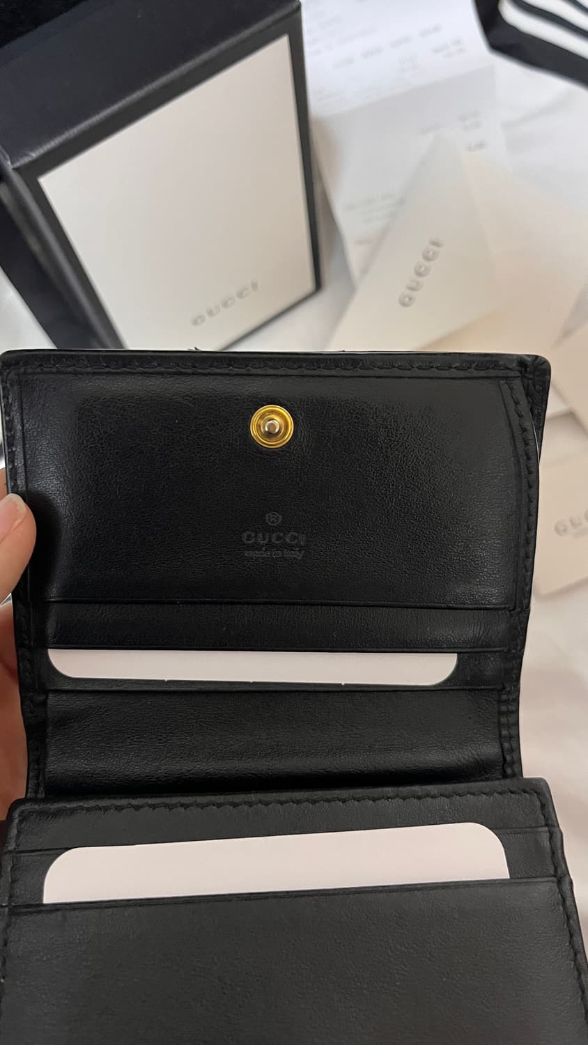 [정품] 구찌 GG 마몽 마몬트 마틀라세 카드지갑 상품이미지6