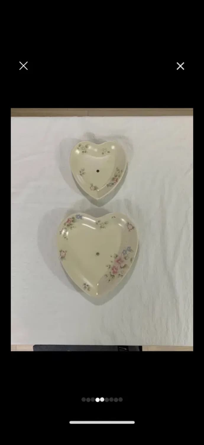 팔츠그라프 빈티지 2단 하트트레이  상품이미지2