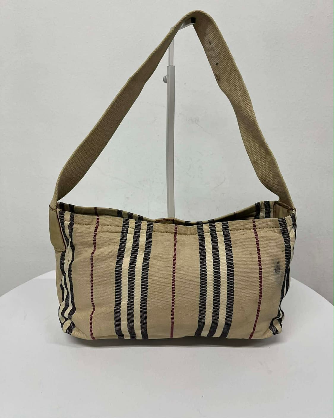 버버리 정품 노바체크 캔버스 숄더 토트백 상품이미지3