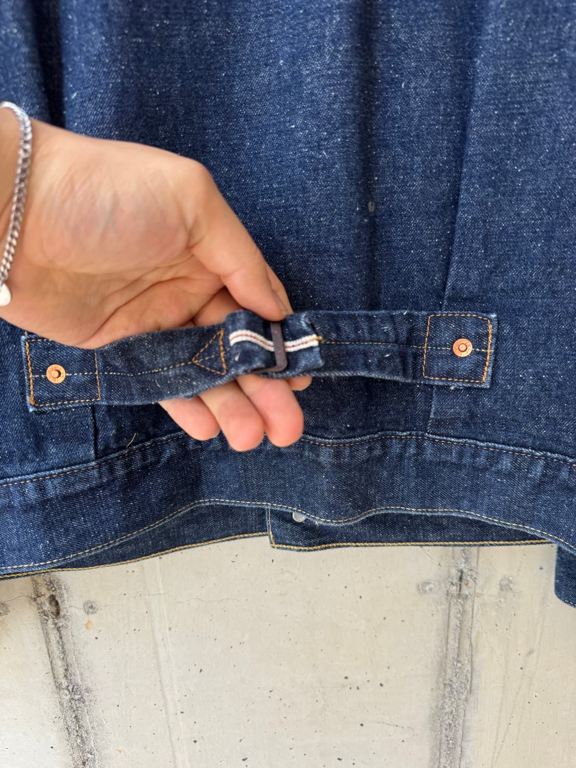 리바이스 프리미엄 햄프 셀비지 1세대 데님 자켓 상품이미지8