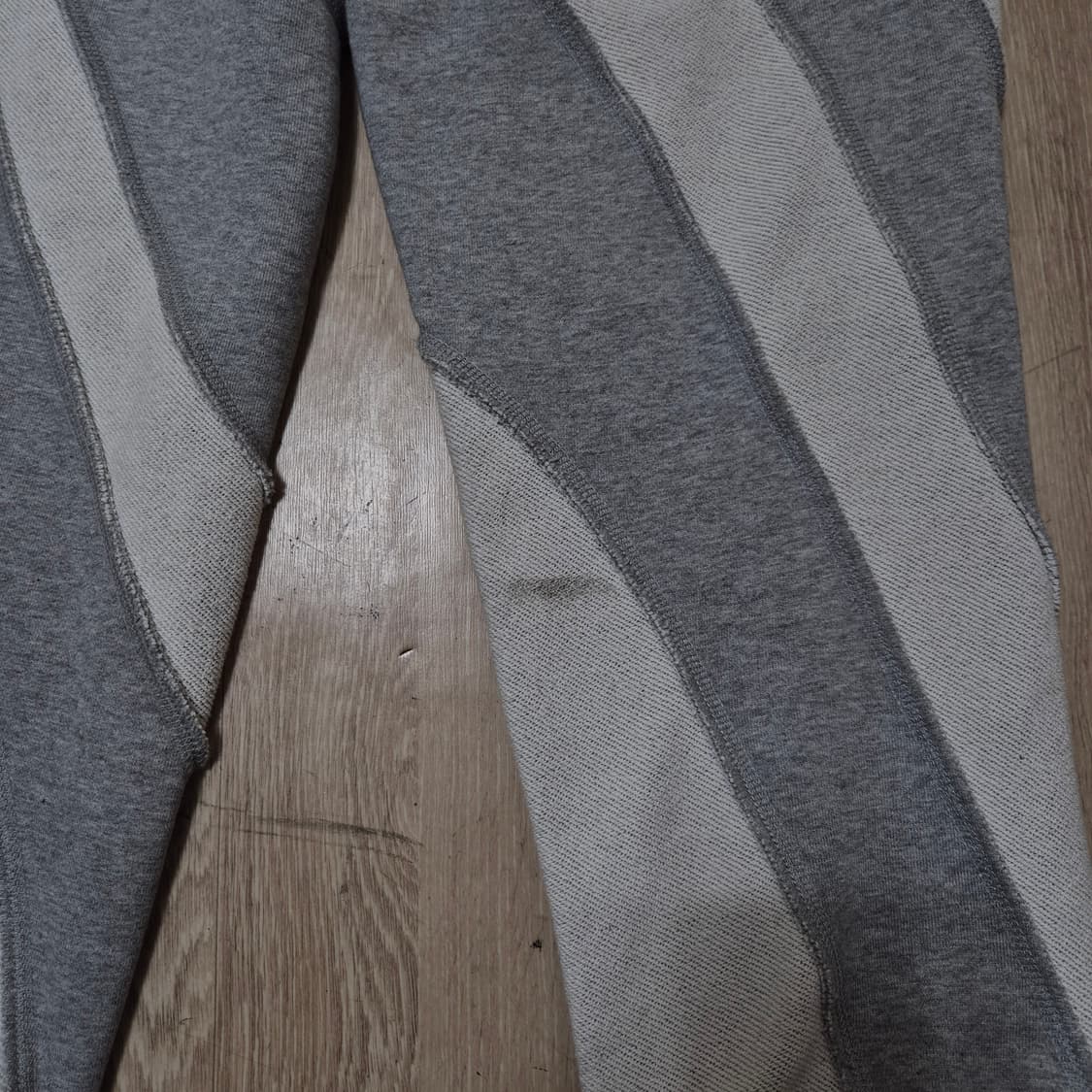 노매뉴얼 웨이브패널 배색 라인 스웻팬츠 조거팬츠 S(90) 상품이미지5