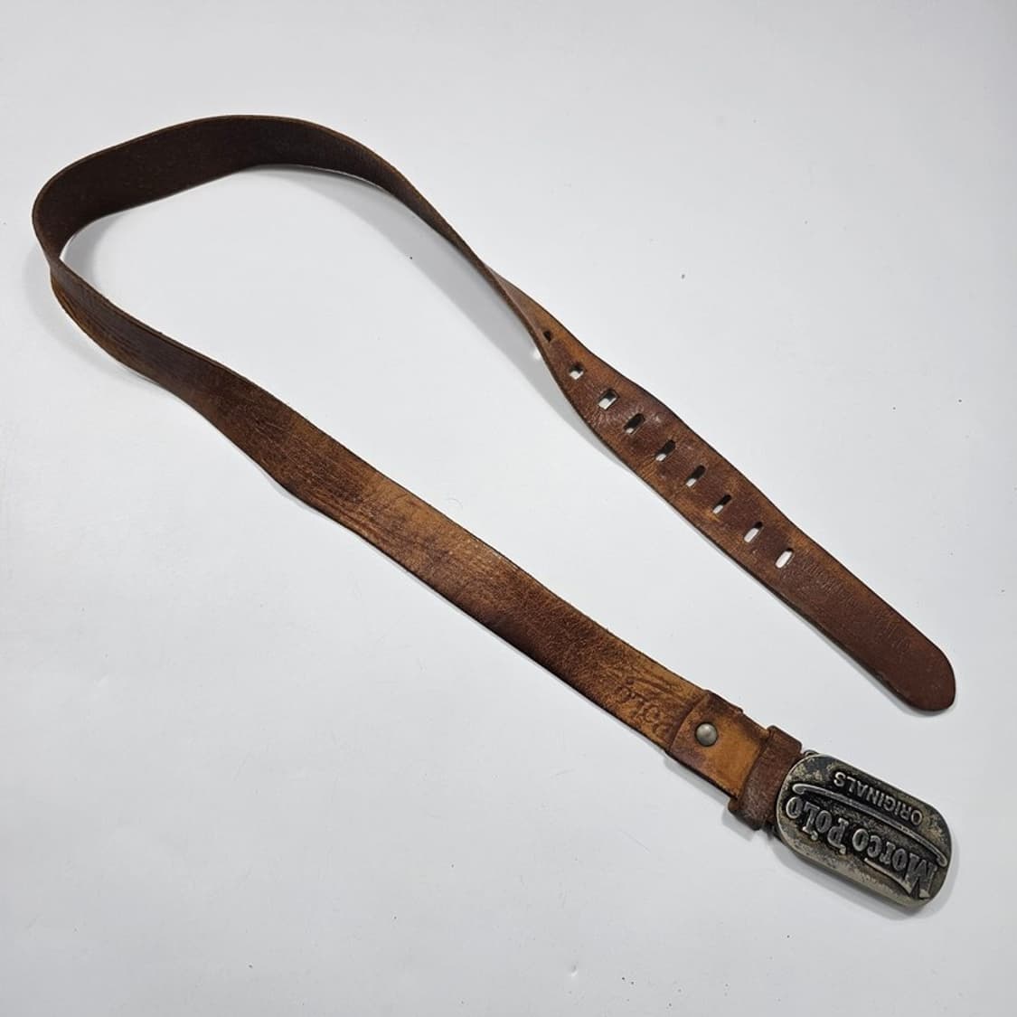 MORCO POLO 빈티지 가죽 벨트 상품이미지3