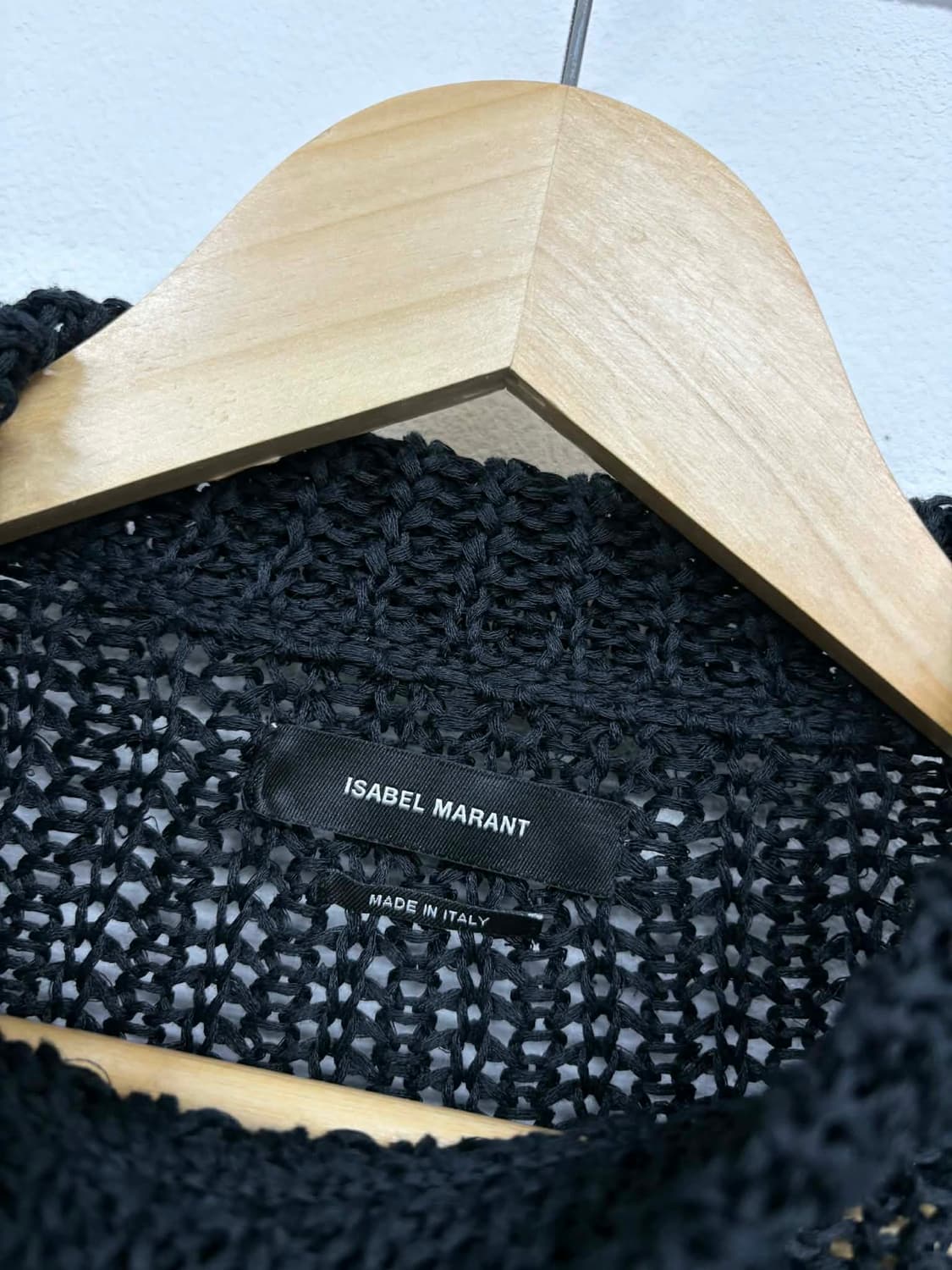 [36] 이자벨마랑 펀칭 네트 시스루 니트 상품이미지3