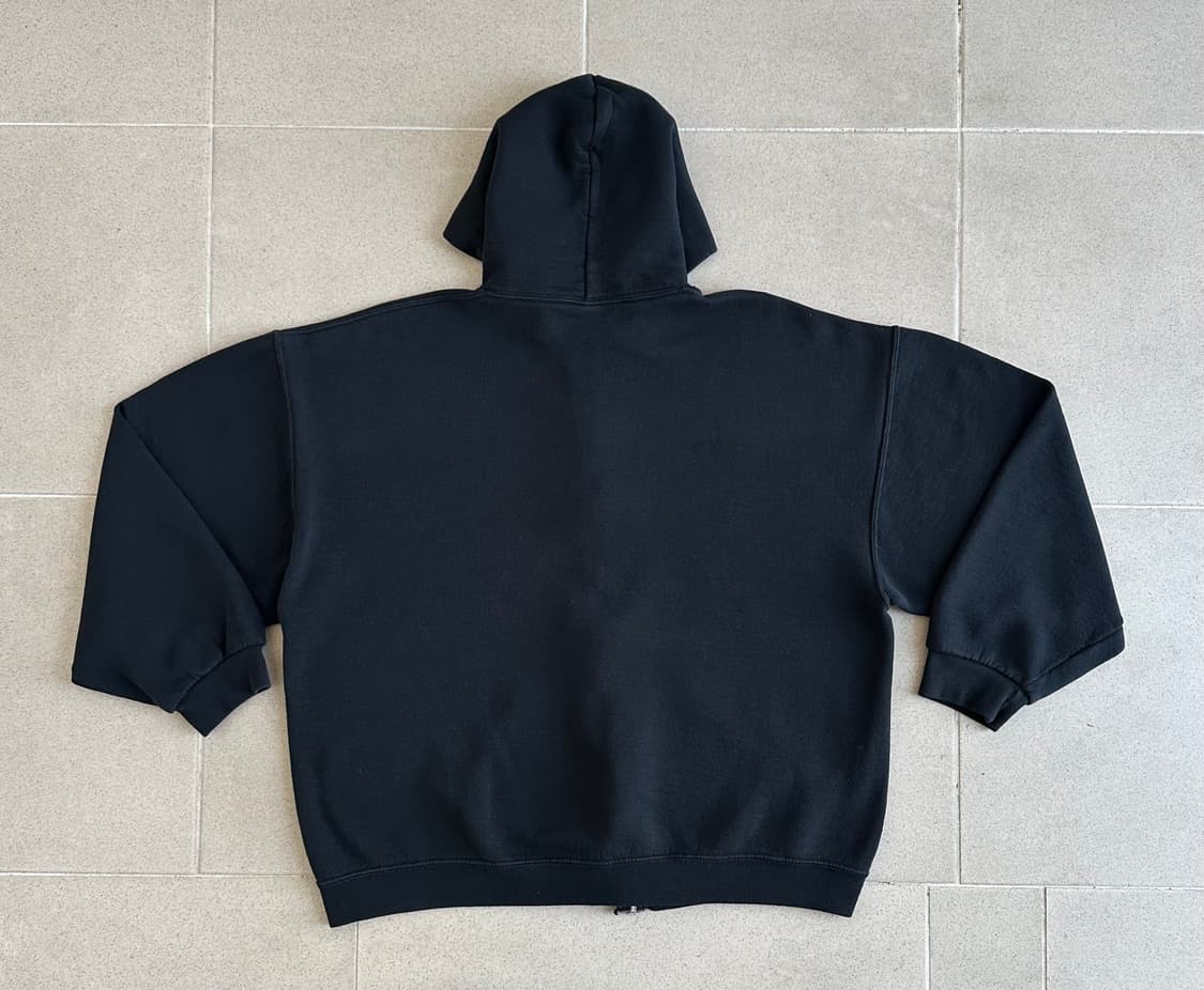 빈티지 러셀 후드집업 블랙 XL 상품이미지2
