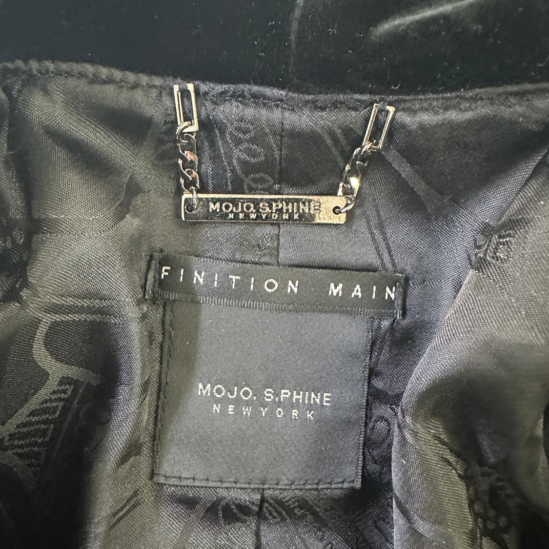 M 모조에스핀 벨벳 숏자켓 0319D 상품이미지3