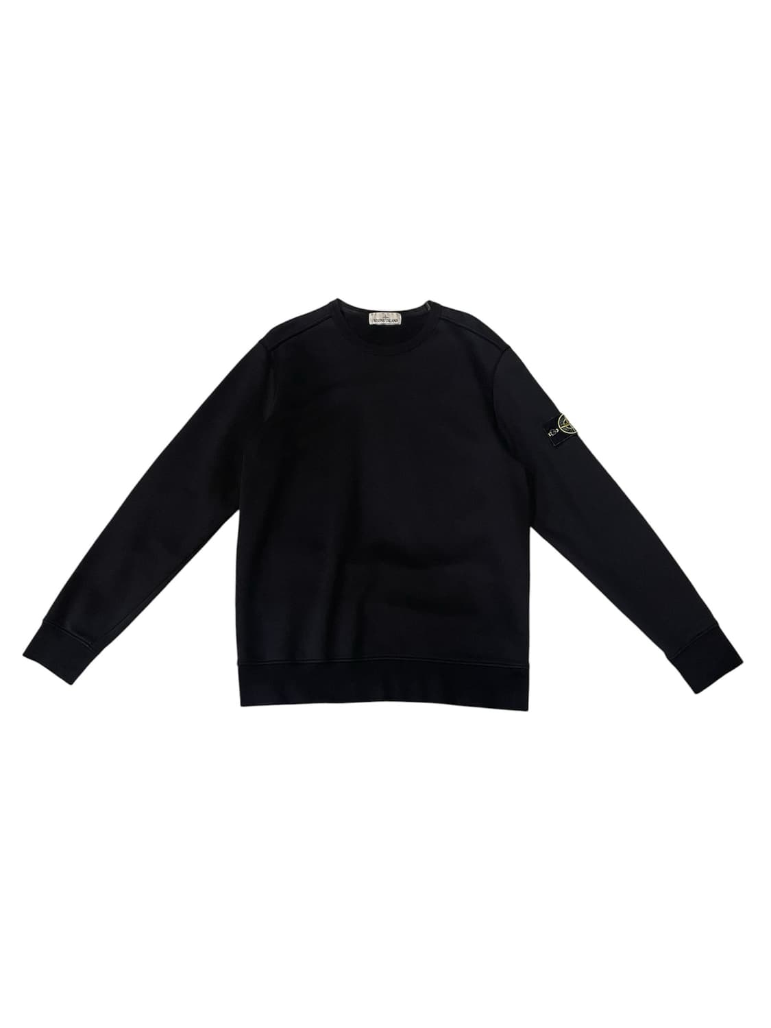 스톤아일랜드 블랙 맨투맨 상품이미지1