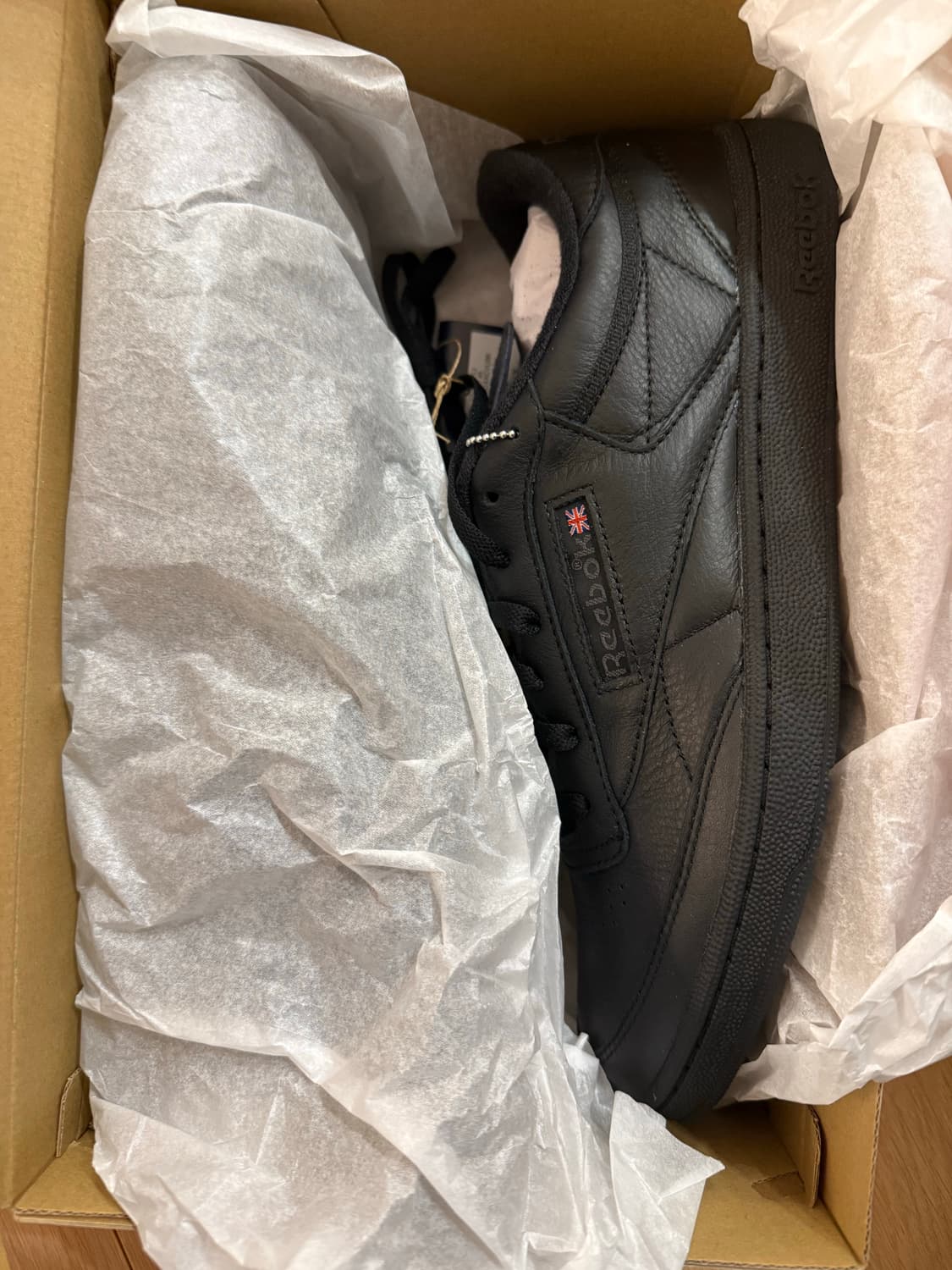 리복 C 85 GL 트리플 블랙 상품이미지1