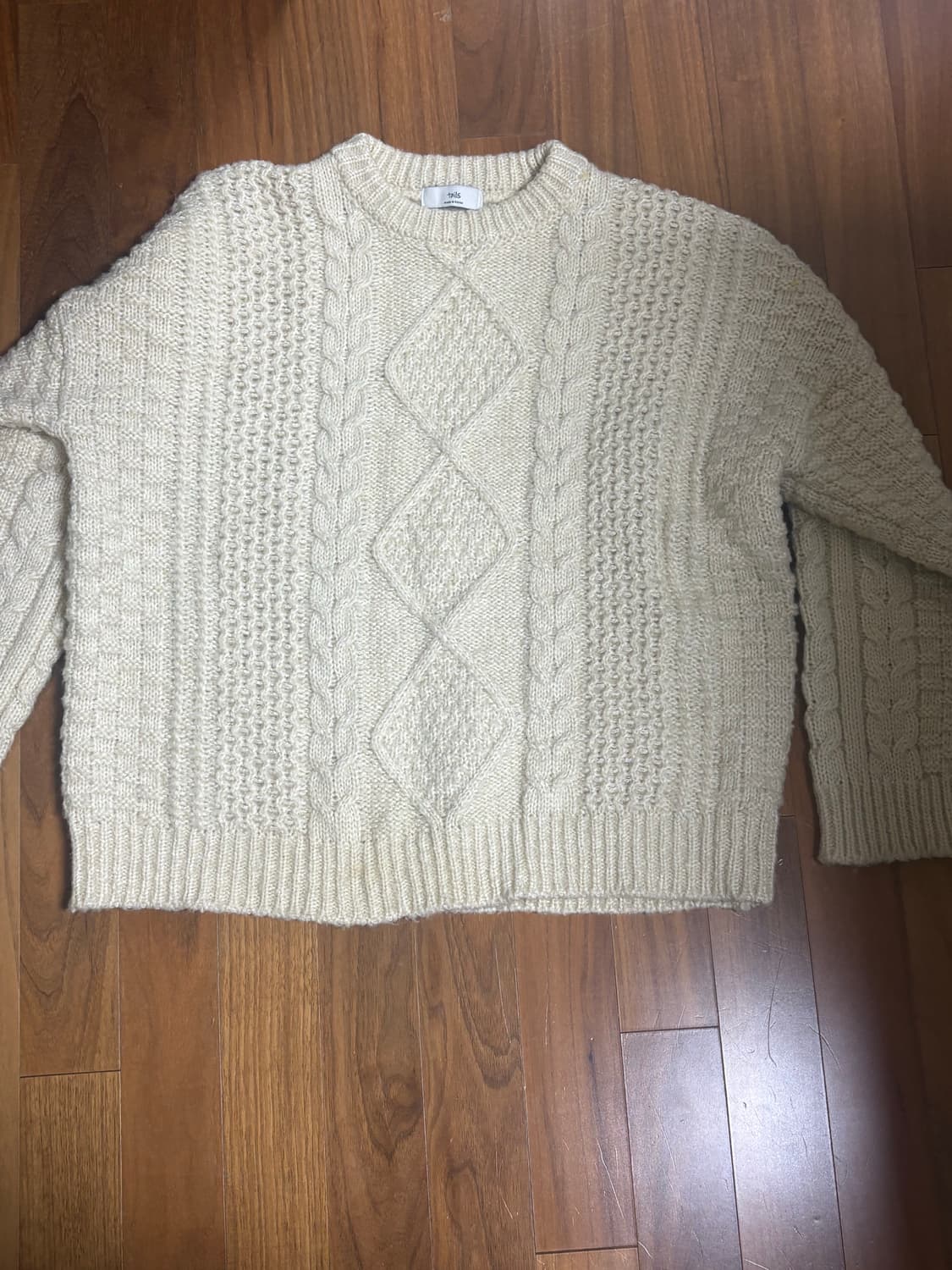 아이보리 니트 상품이미지1