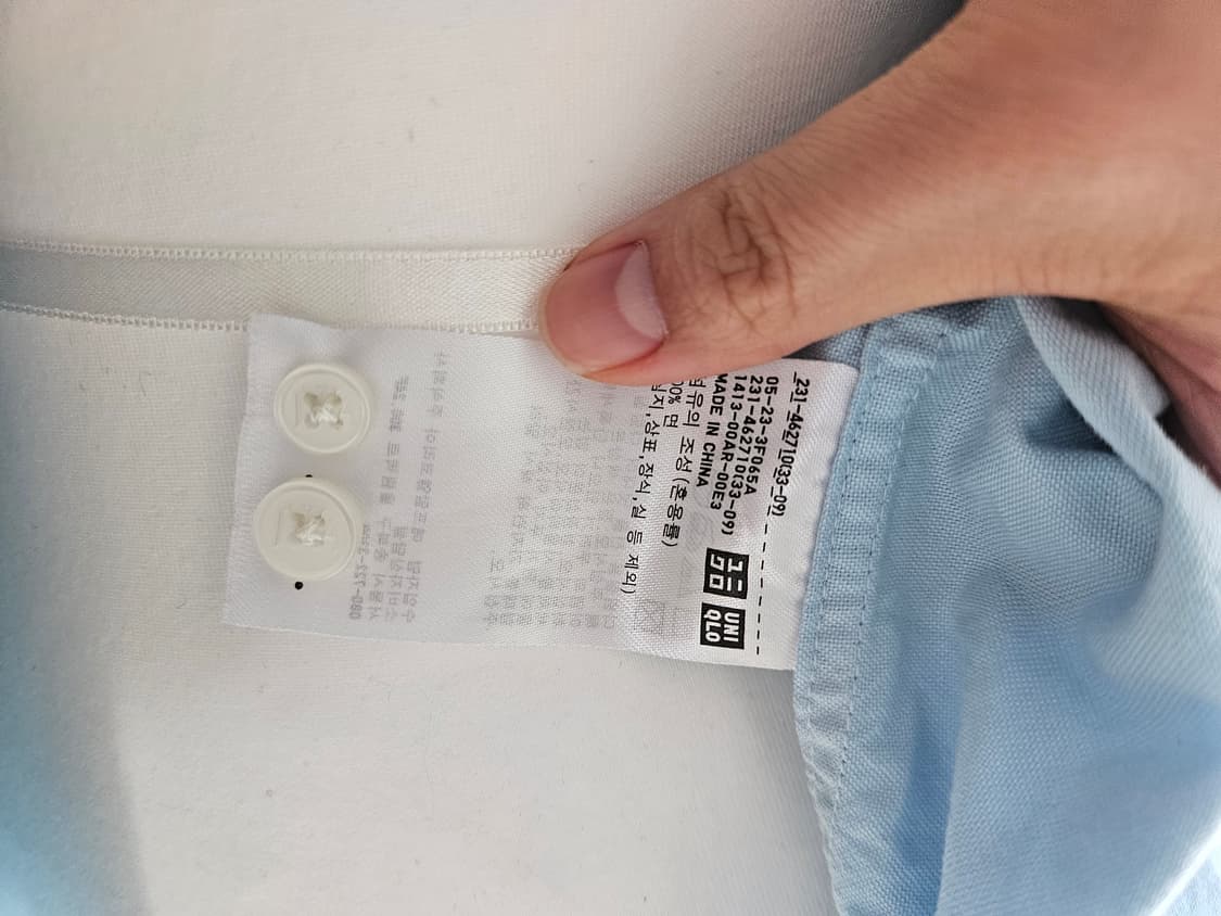 유니클로 옥스퍼드셔츠 상품이미지6