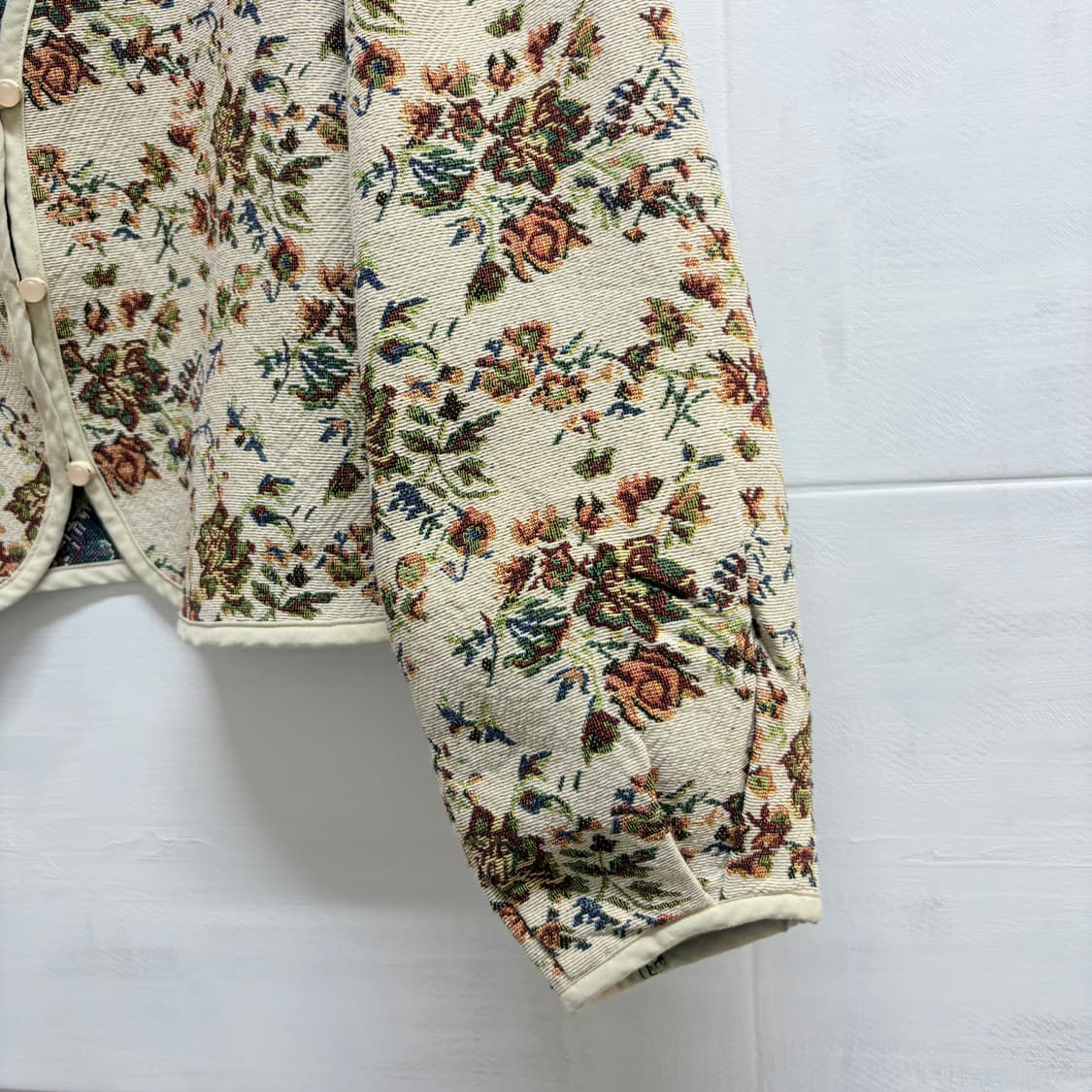 LOWRYS FARM 로리즈팜 자카드 벌룬 자켓  상품이미지3