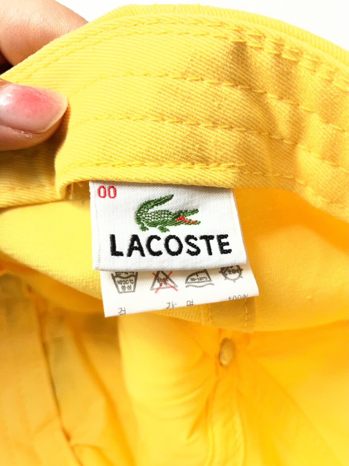 라코스테 로고 자수 볼캡 F 상품이미지5