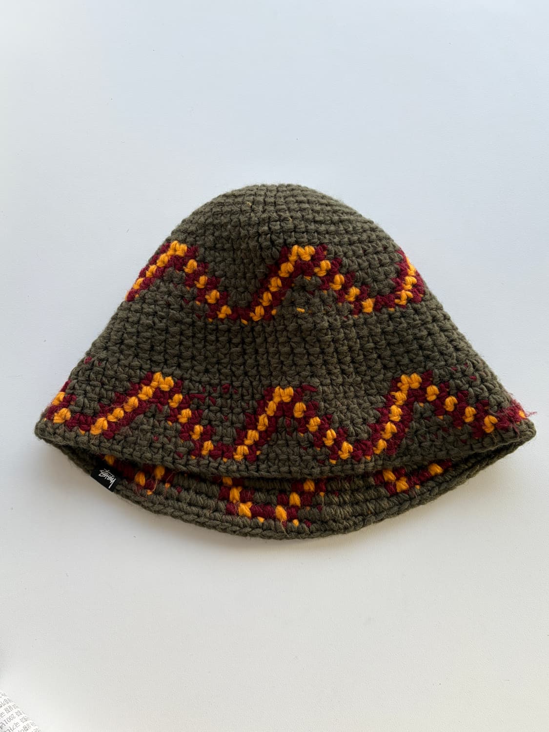 스투시 Stussy Giza Knit Bucket Hat 니트 버킷햇 상품이미지2