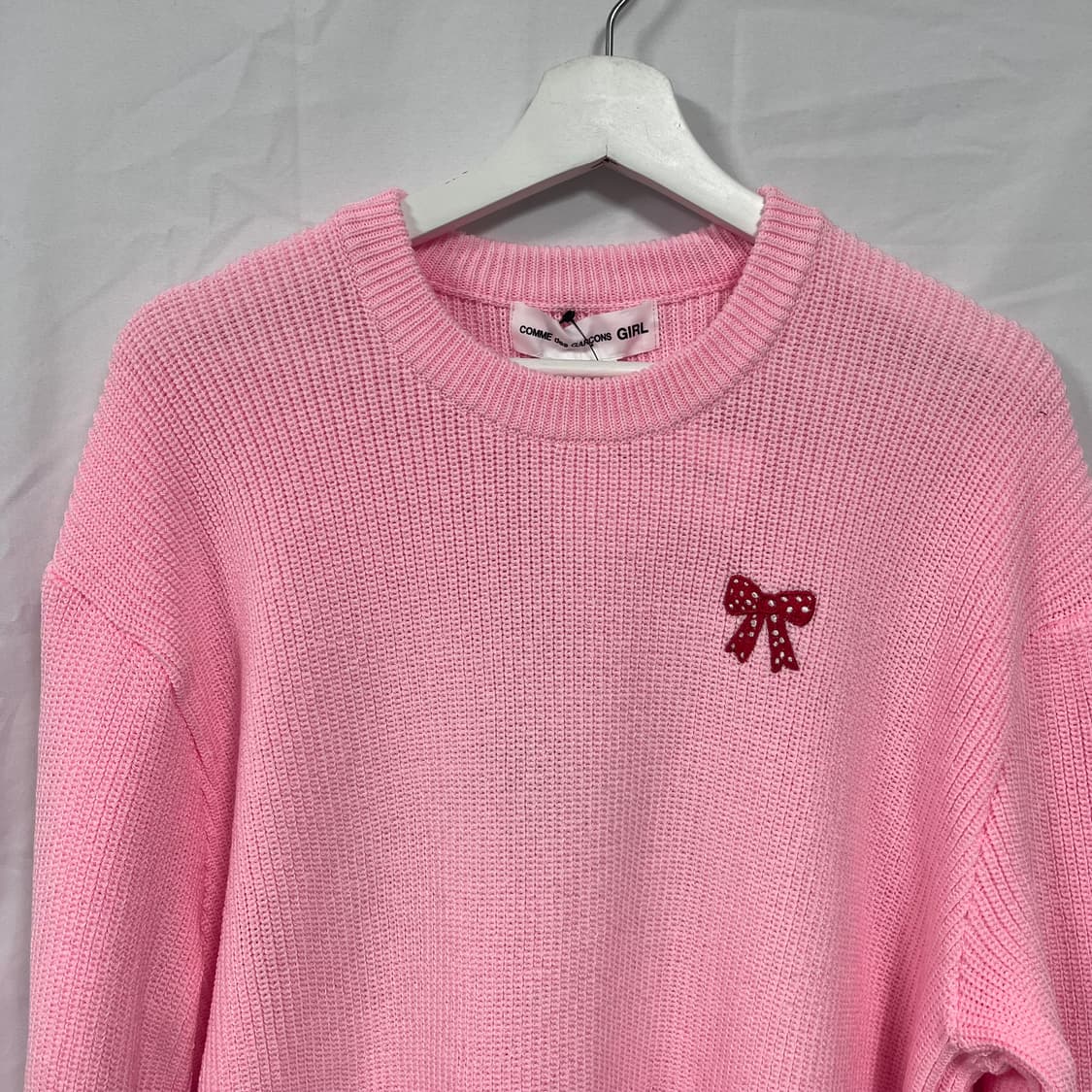 꼼데가르송 아크릴 오버사이즈 니트 스웨터 (새상품) 상품이미지3