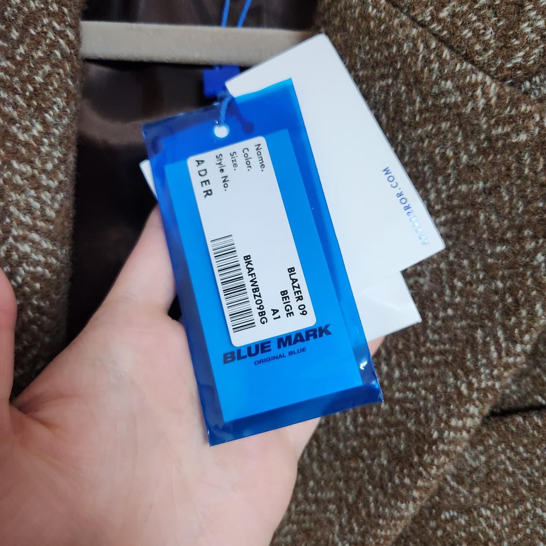 아더에러 노빌리티 블레이저 A1 새상품 자켓 코트 상품이미지7