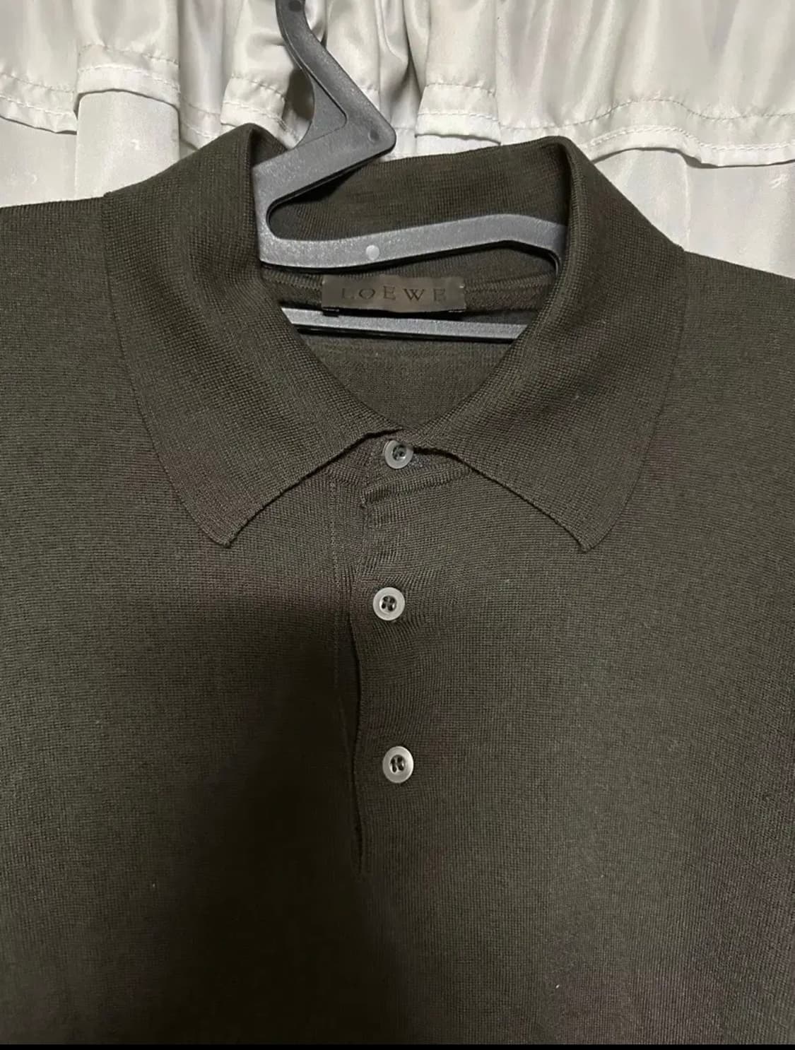 로에베 폴로 니트 다크브라운 상품이미지2