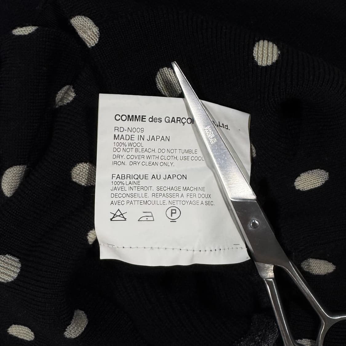 Dot Black Cardigan 상품이미지7