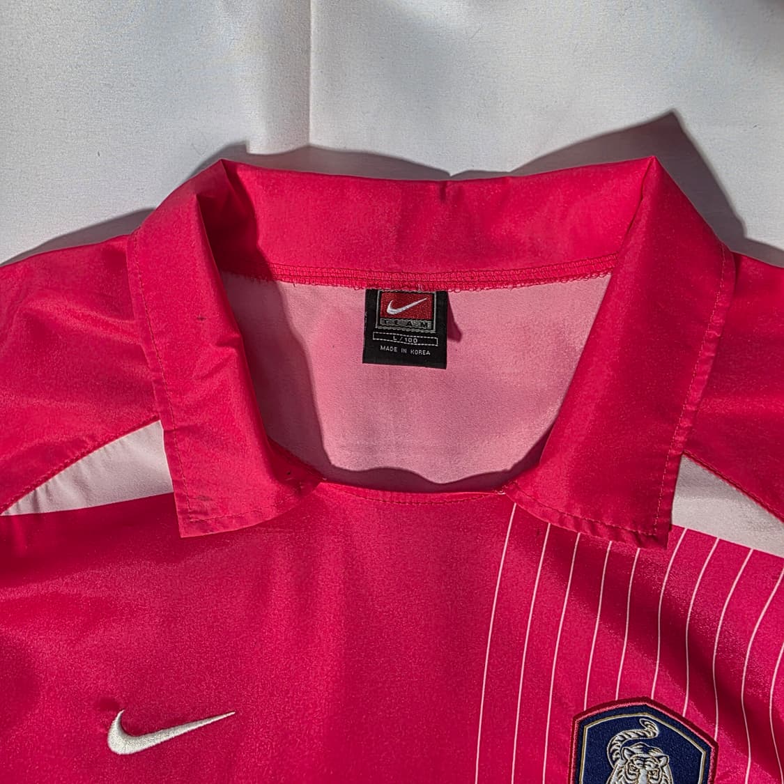 [L]나이키 국대 2002 월드컵 축구 반팔 유니폼 상품이미지2
