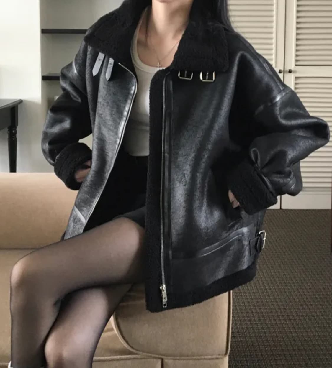 자라 무스탕 상품이미지3