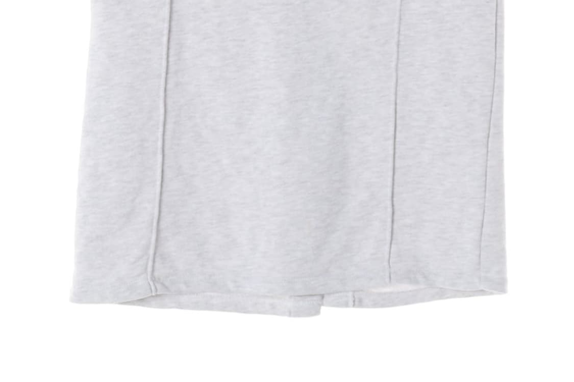 델리센트 로고 자수 밴딩 롱 스커트  상품이미지5