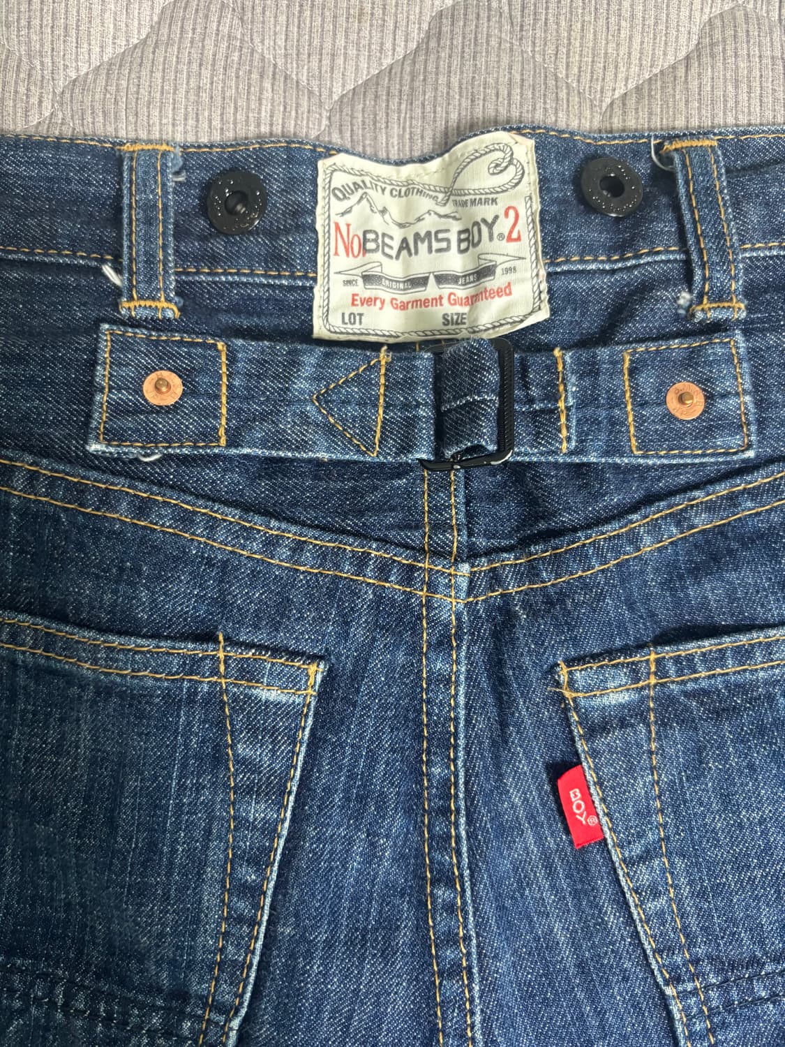 빔즈보이 셀비지 데님팬츠 상품이미지3