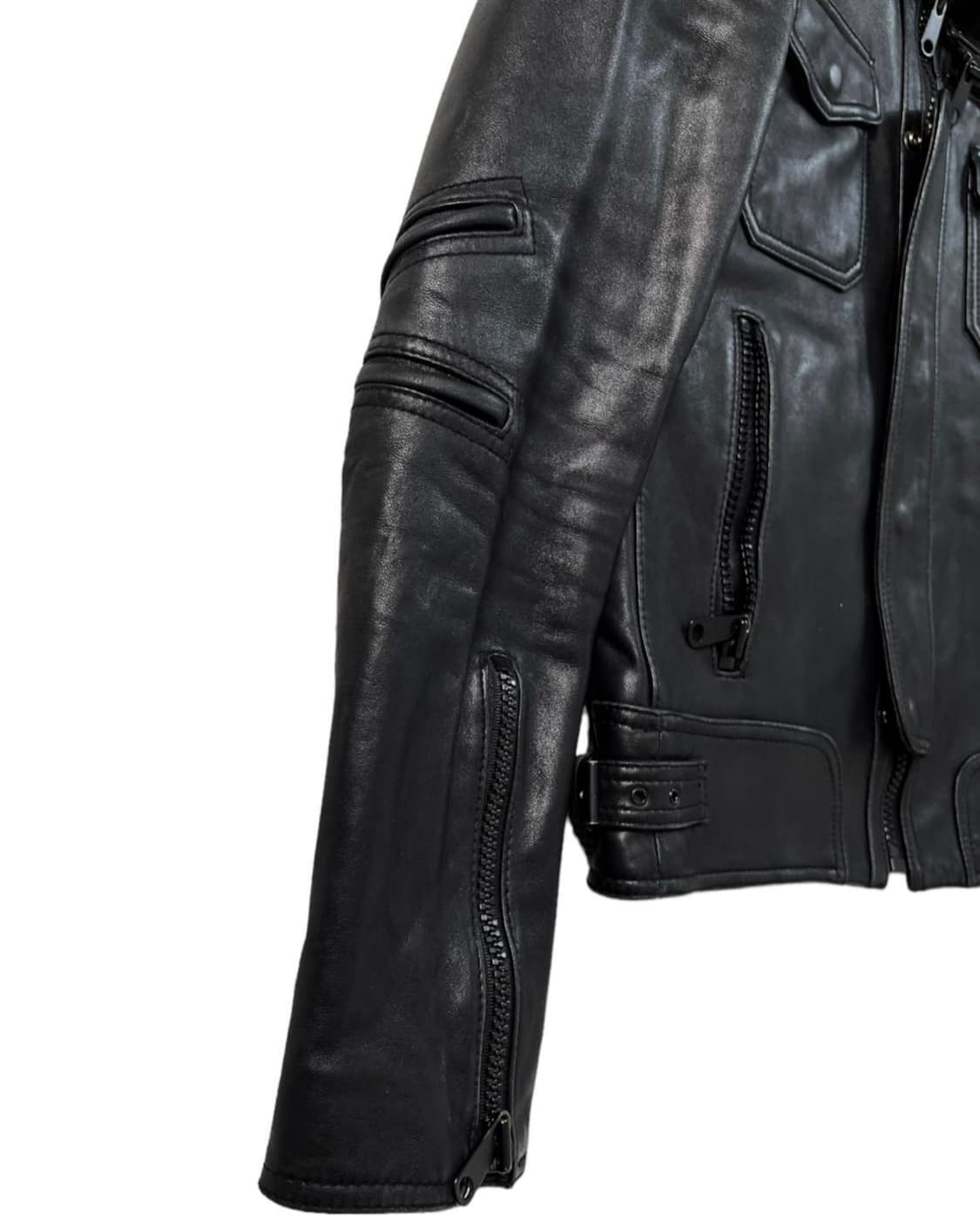 빈티지 양가죽 레더자켓 상품이미지4