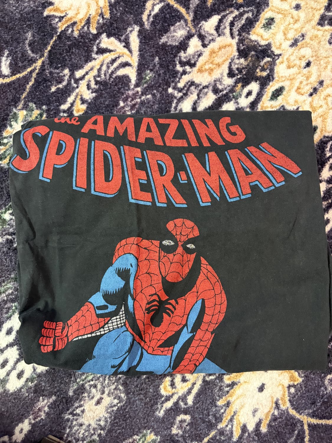 KITH x Marvel Spierman Allies Tee Black  상품이미지2