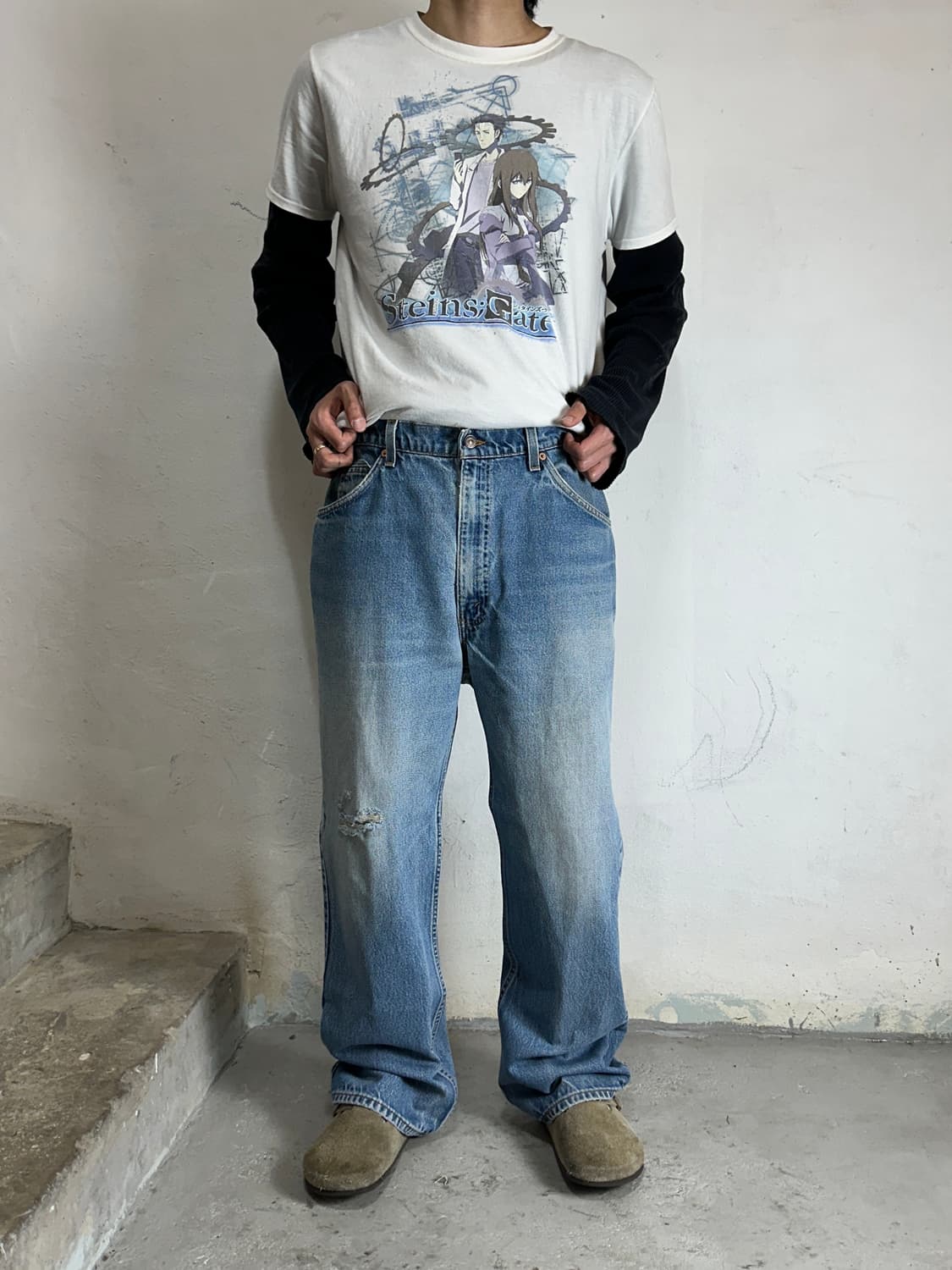 90’s USA 빈티지 리바이스 517 오렌지탭 부츠컷 리바이스 청바지 상품이미지2