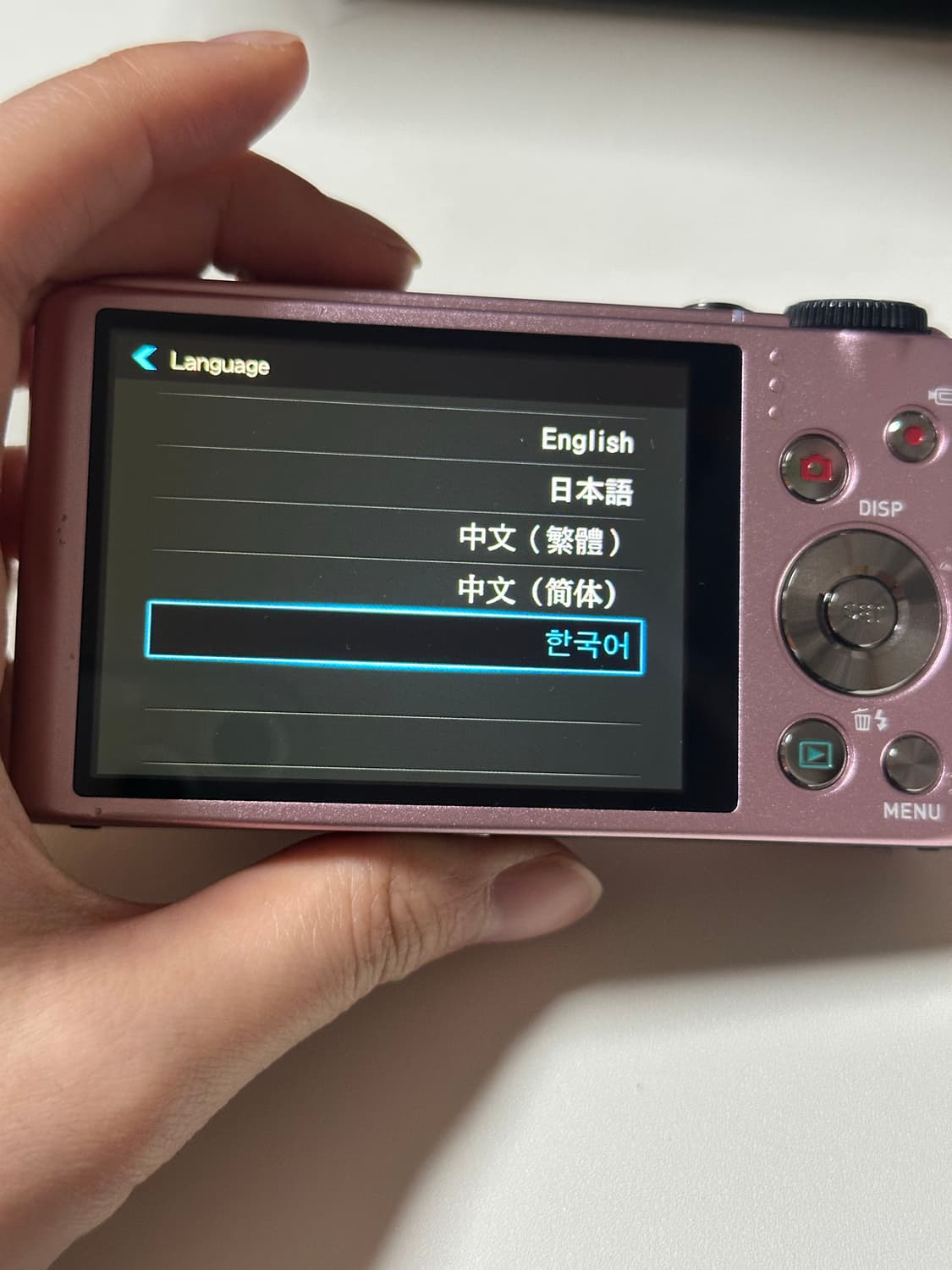 [작례ㅇ] 카시오 엑슬림 zr400 핑크  상품이미지5