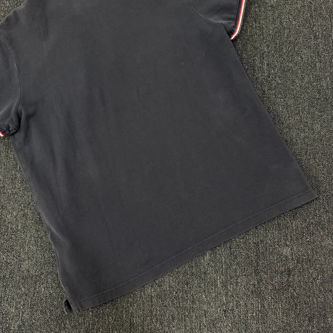 몽클레어 카라 네이비 반팔티 상품이미지6