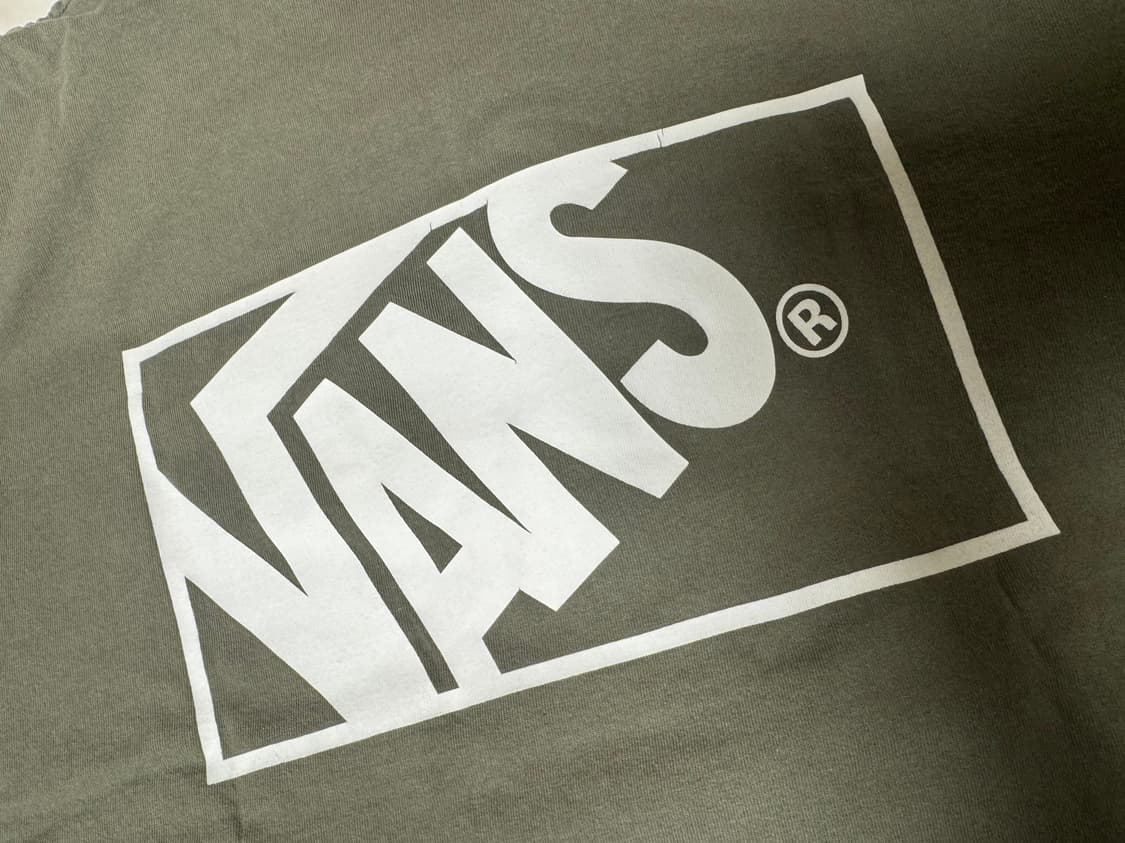 VANS x WTAPS 카키 티셔츠 상품이미지8