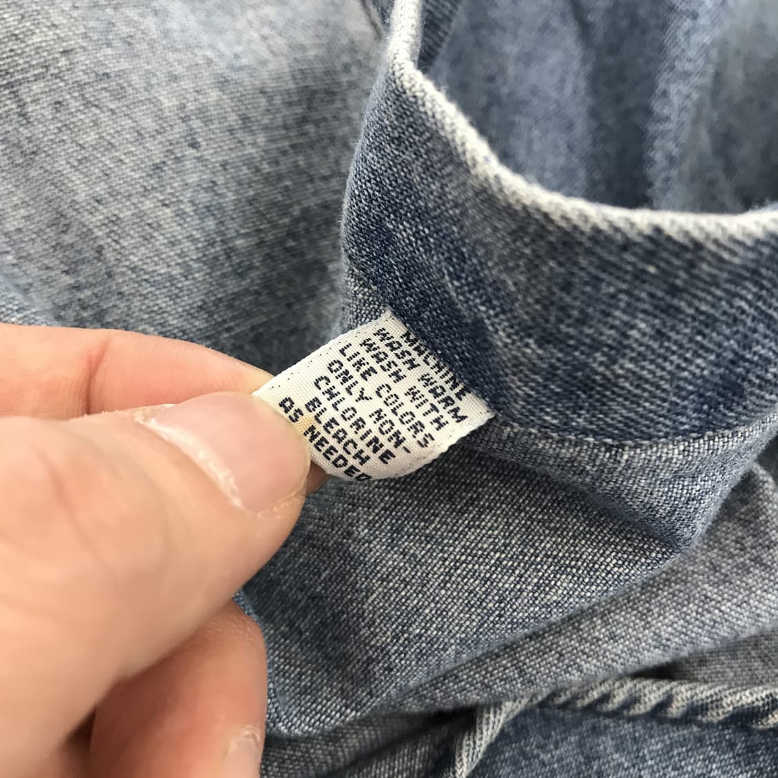 폴로 랄프로렌 90s BLAKE 데님셔츠 [L] 상품이미지6