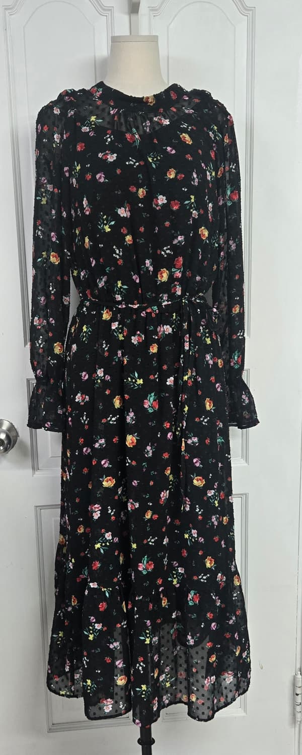 바나나리퍼블릭 플로럴 쉬폰원피스 상품이미지2